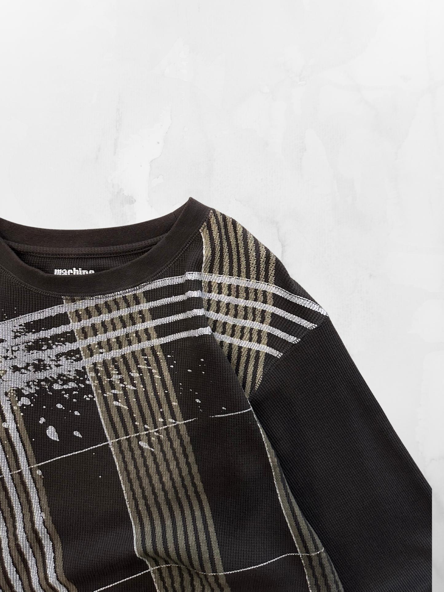 Machine Y2K Brown Longsleeve Thermal (XL)