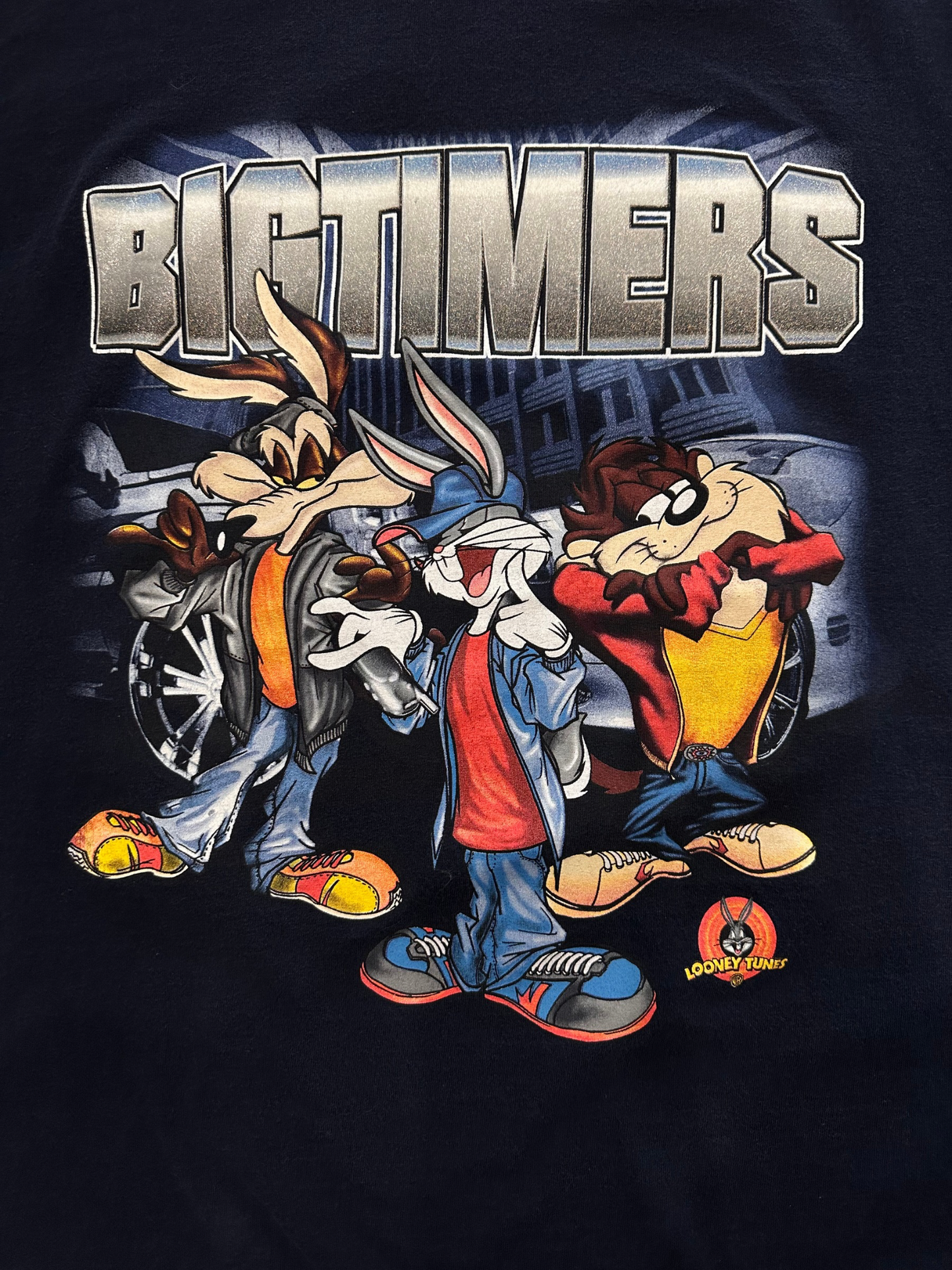 Looney Tunes 90s Navy T-shirt (XL)
