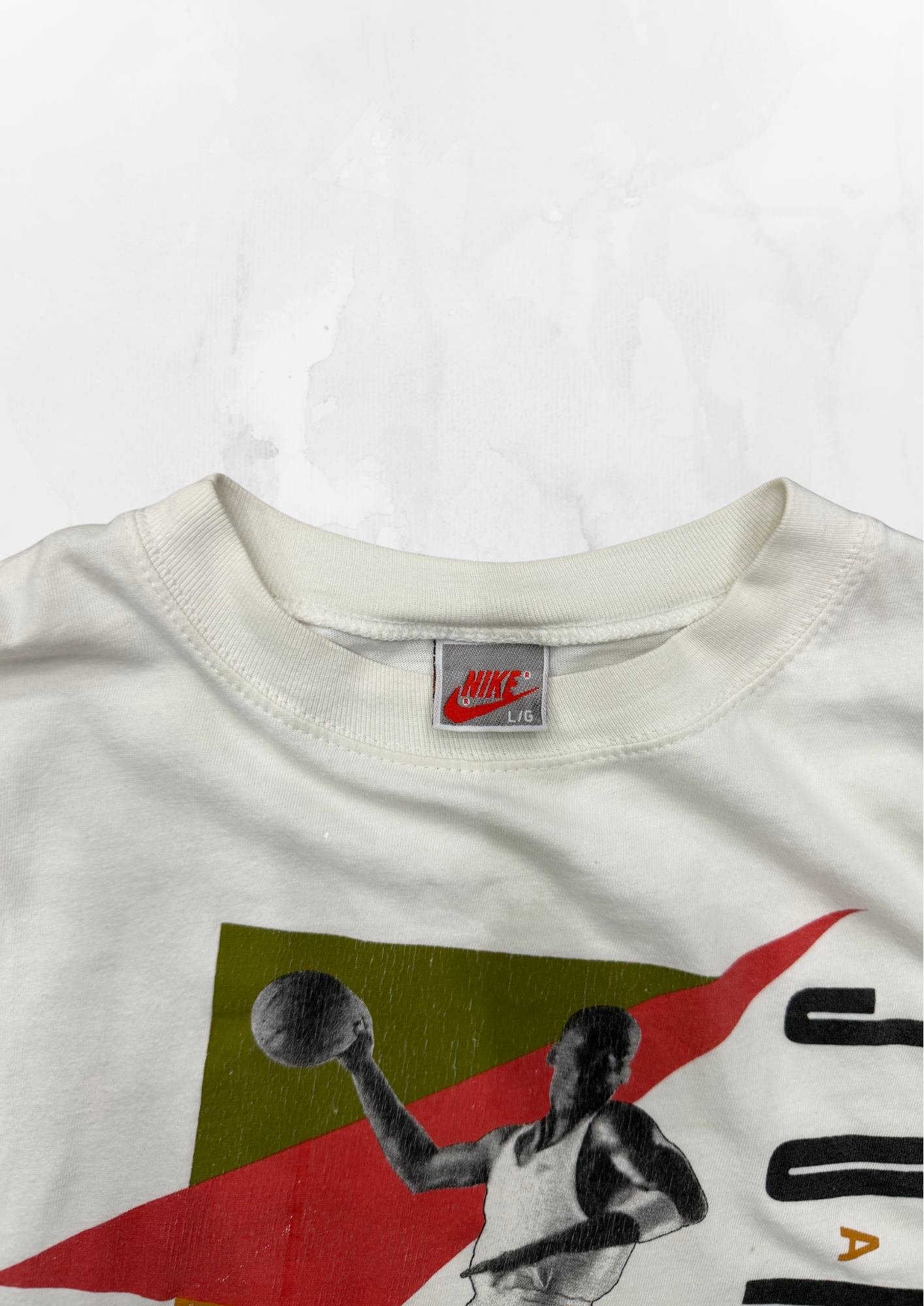 Nike Jordan Air Promo 90s White T-shirt (boxy XL)