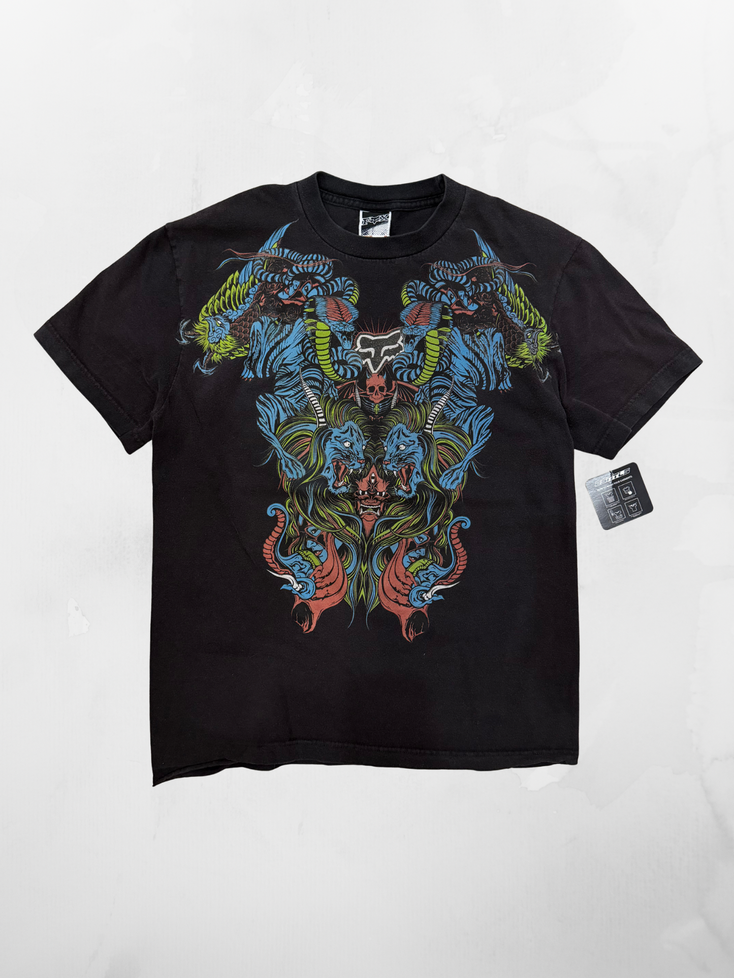 Fox Y2K Black T-shirt (M)