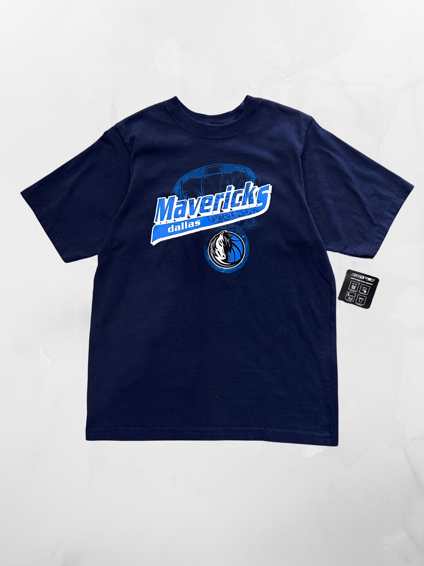 Dallas Mavericks NBA 00s Navy T-shirt (S)