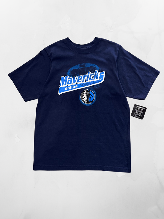 Dallas Mavericks NBA 00s Navy T-shirt (S)