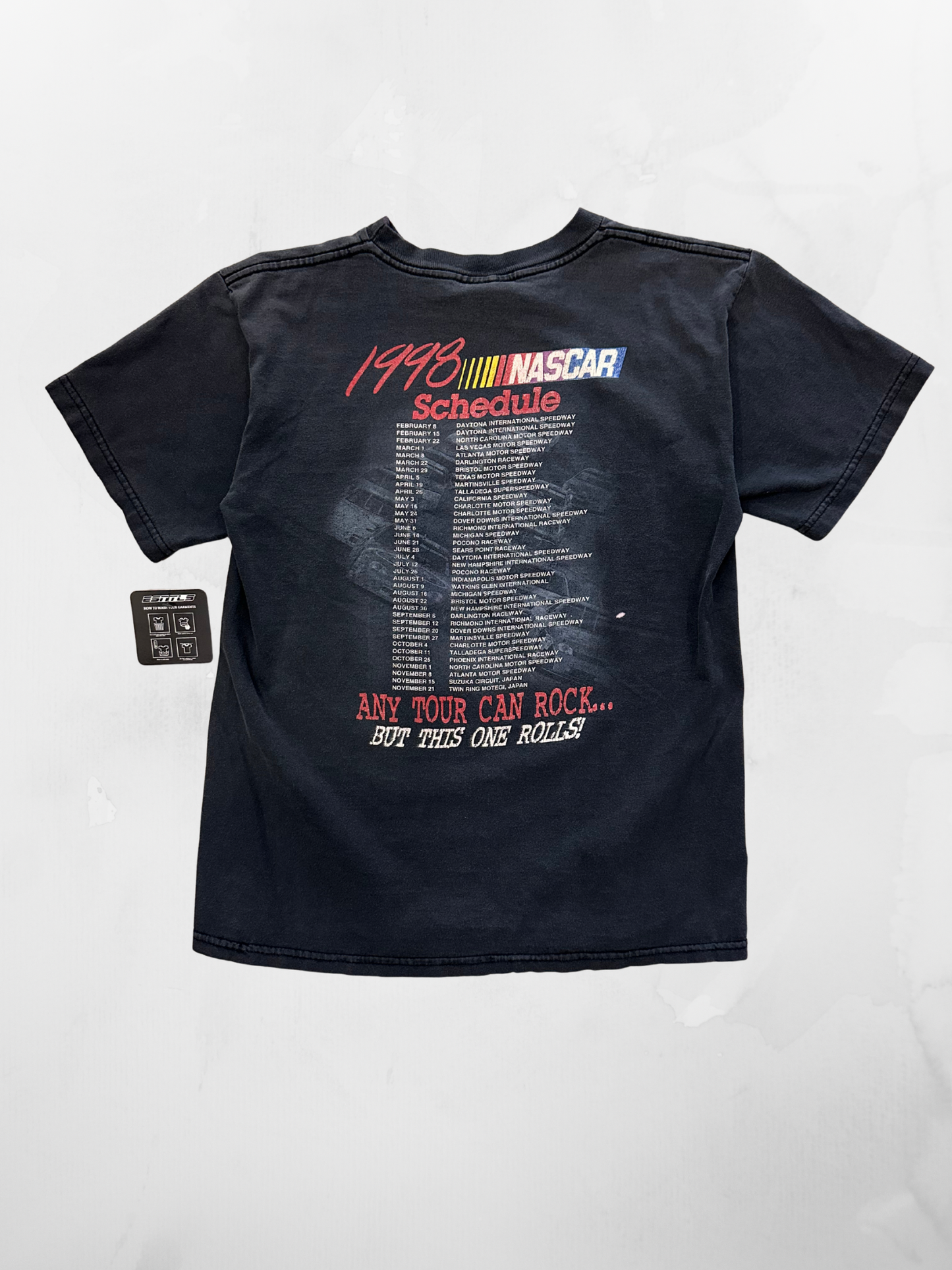 NASCAR ‘98 Faded Black T-shirt (S)