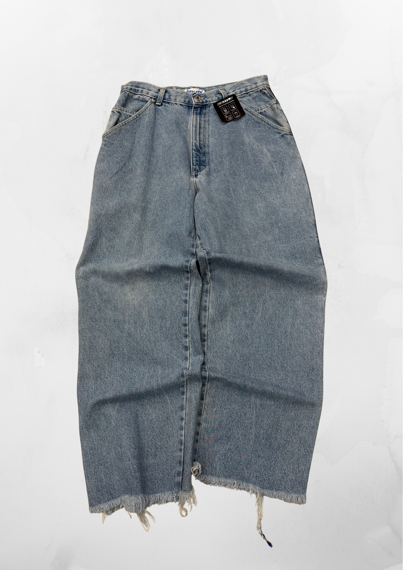Utility Y2K Baggy Blue Jeans (30”)