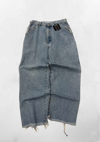 Utility Y2K Baggy Blue Jeans (30”)