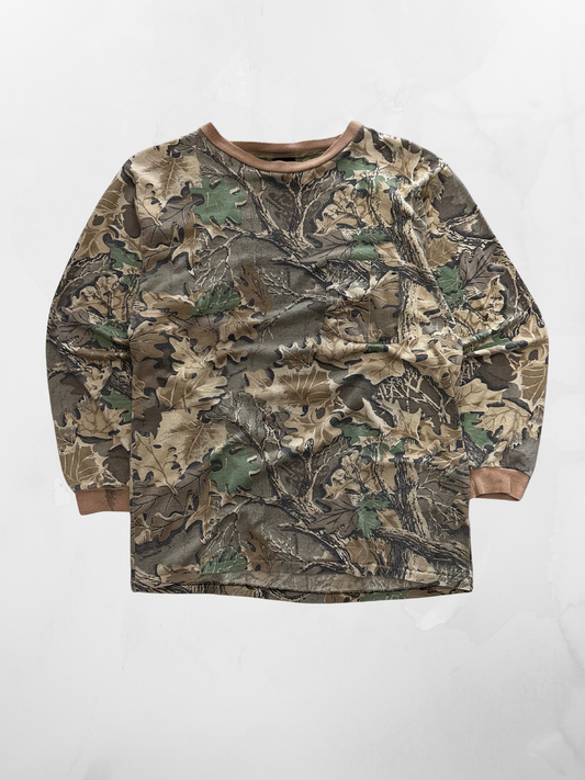 Camo Blank 90s Longsleeve T-shirt (S)