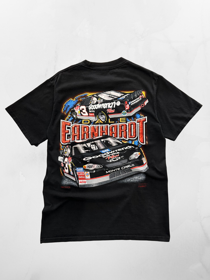 Dale Earnhardt NASCAR 90s Black T-shirt (M)