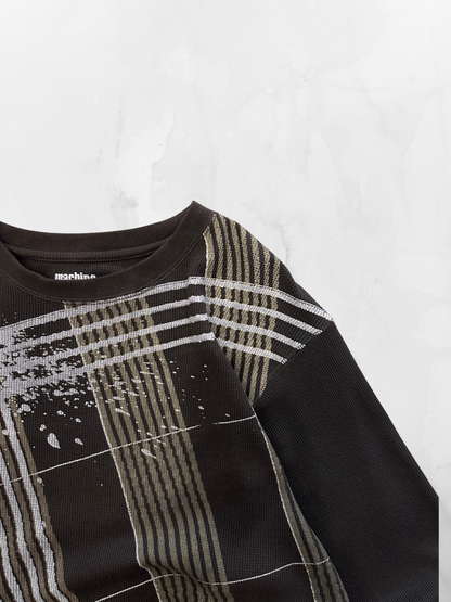 Machine Y2K Brown Longsleeve Thermal (XL)