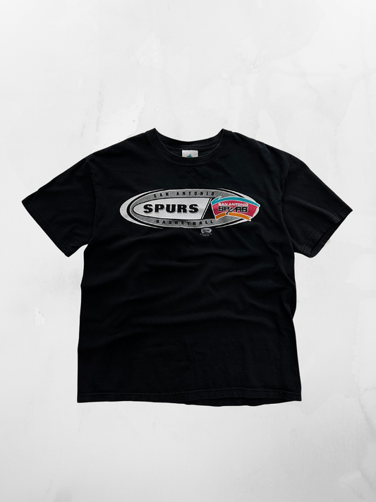 San Antonio Spurs Fiesta 00s Black T-shirt (L)