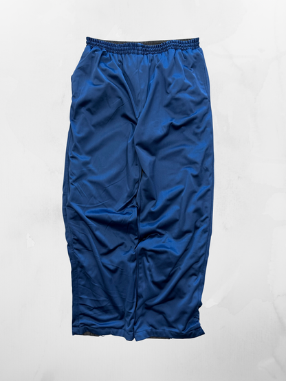 Unbranded 00s Reversible Grey Blue Track Pants (M)