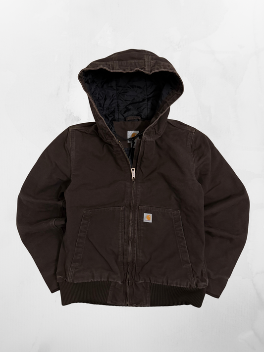 Carhartt Workwear 00s Brown Zip Up Jacket (S)