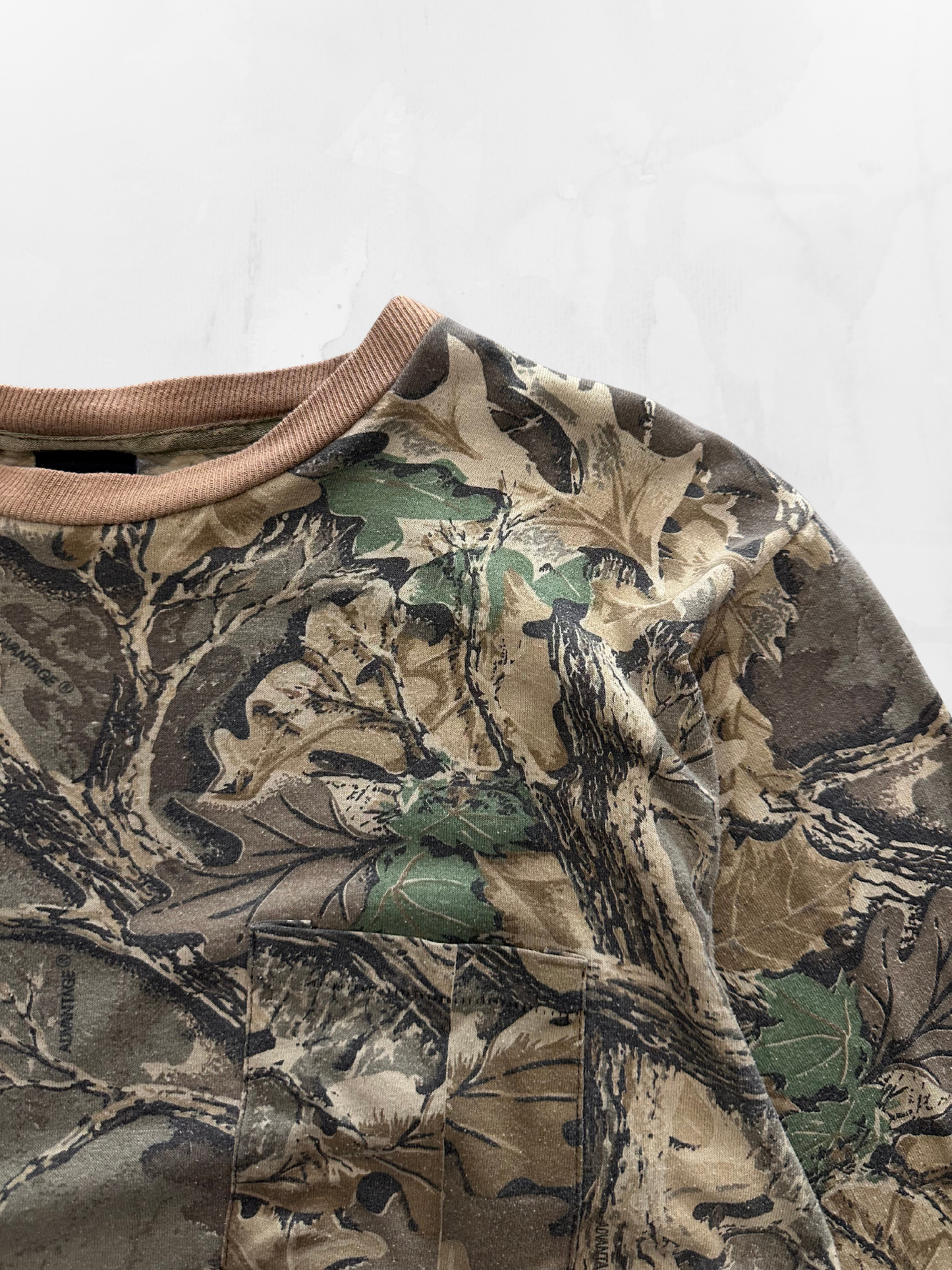 Camo Blank 90s Longsleeve T-shirt (S)