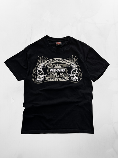 Harley Texas 00s Black T-shirt (S)