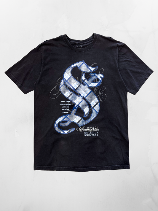 Southpole Y2K Black T-shirt (L)