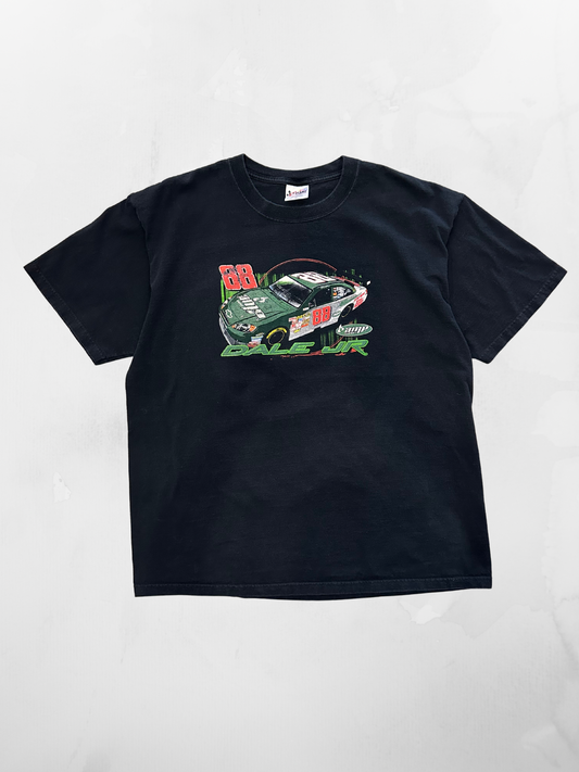 Dale Jr NASCAR 00s Black T-shirt (L)