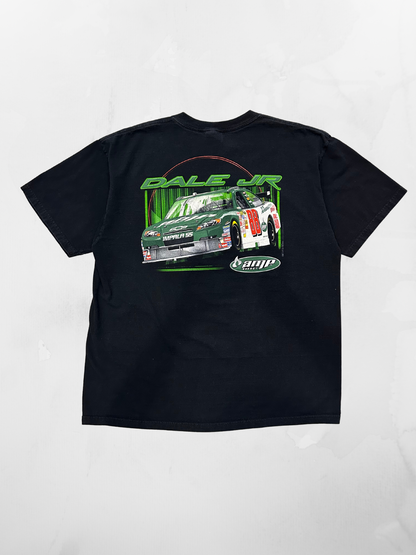Dale Jr NASCAR 00s Black T-shirt (L)