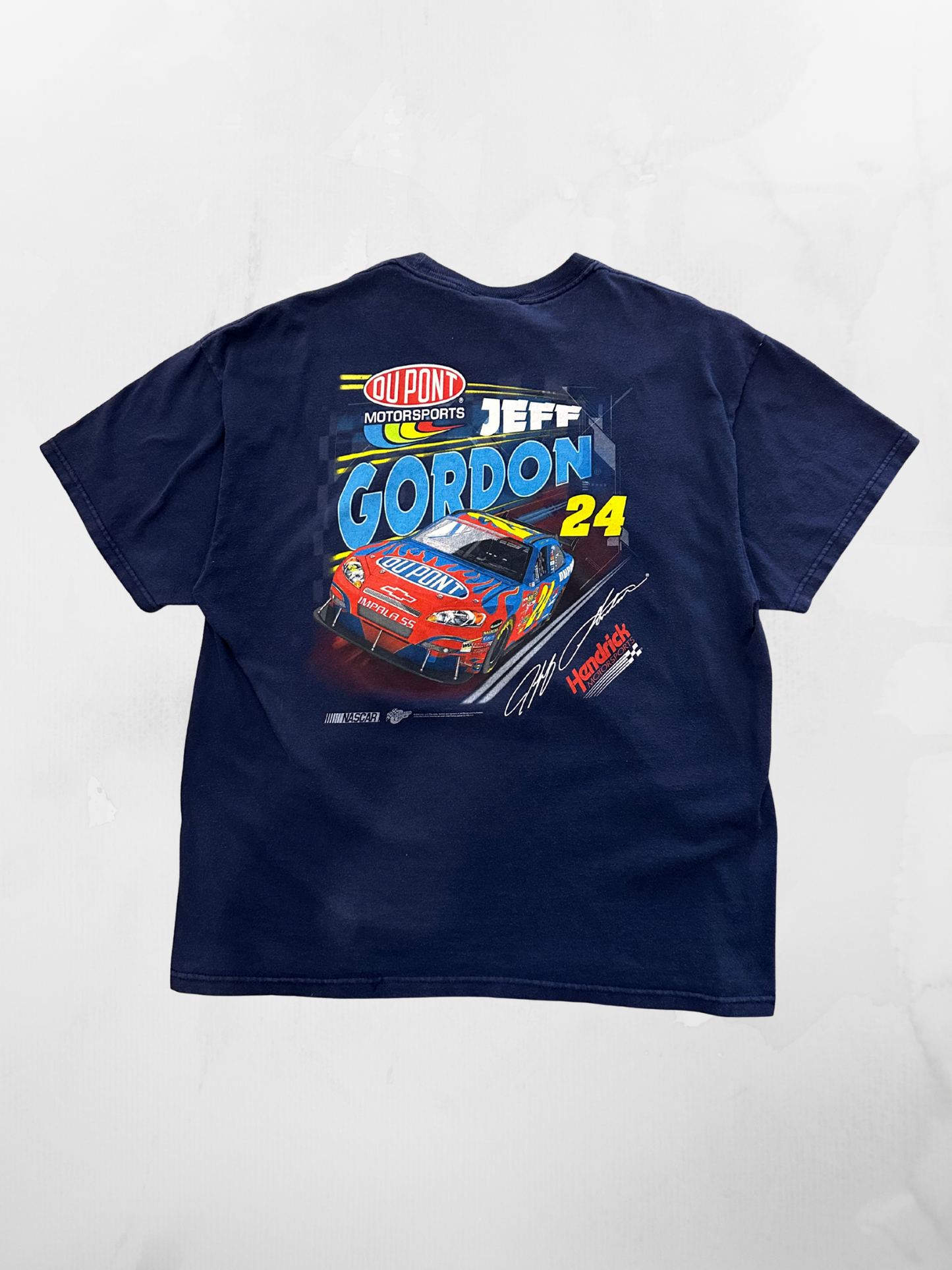 Jeff Gordon NASCAR ‘08 Navy T-shirt (L)