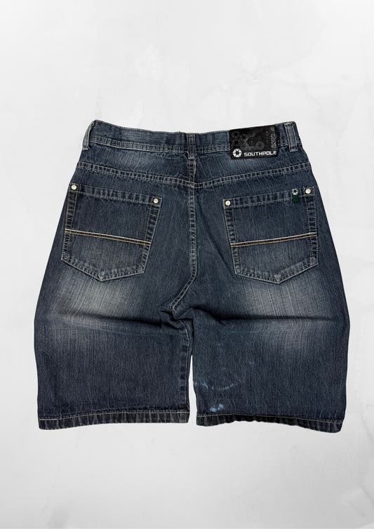 Y2K Baggy South Pole Jorts (Size 34)